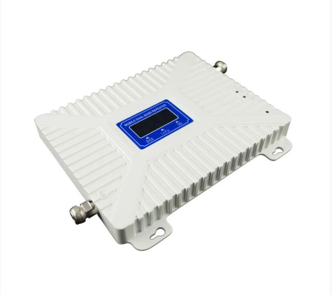Комплект GSM репітер підсилювач зв'язку Aspor 3 діапазону 900/1800/2100 МГц з антеною 10 Дб ретранслятор 523 фото